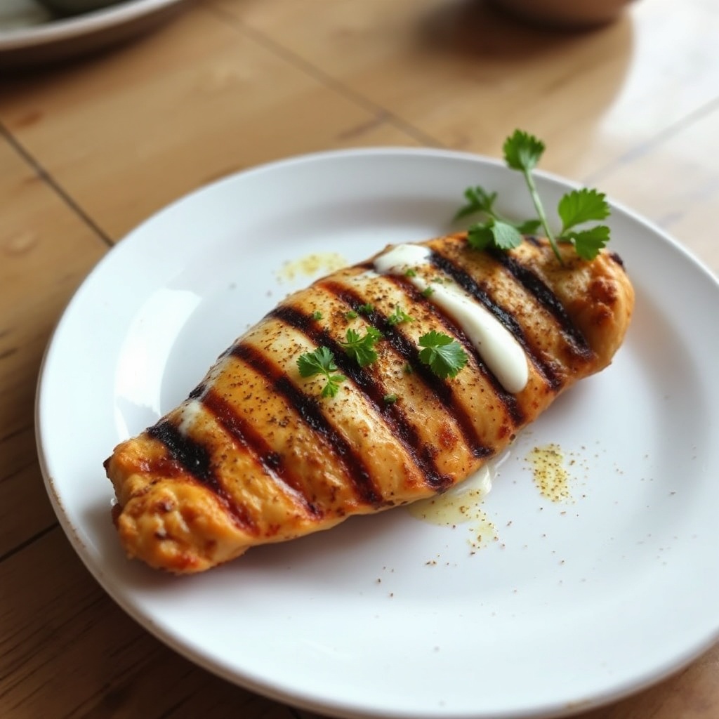 Pollo Grigliato allo Yogurt Speziato