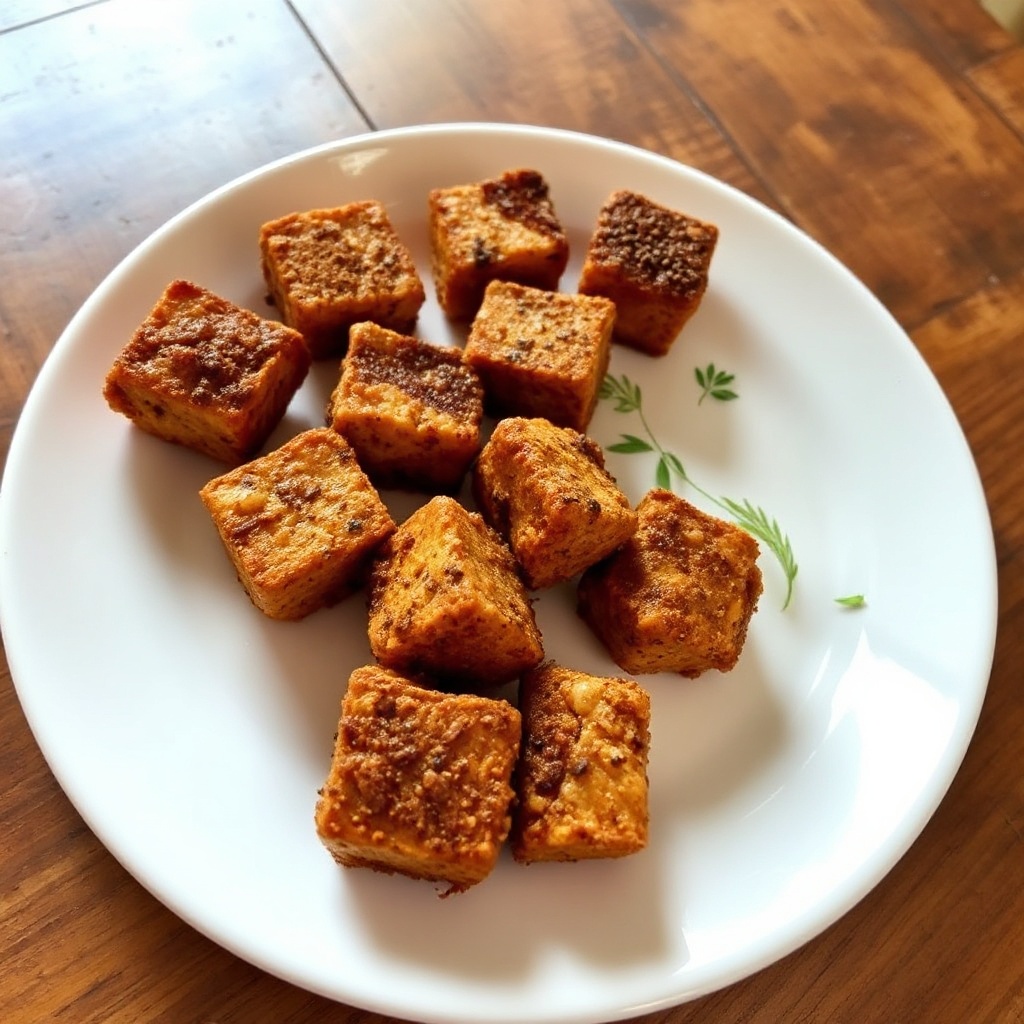 Caribbean Spiced Tempeh Bites