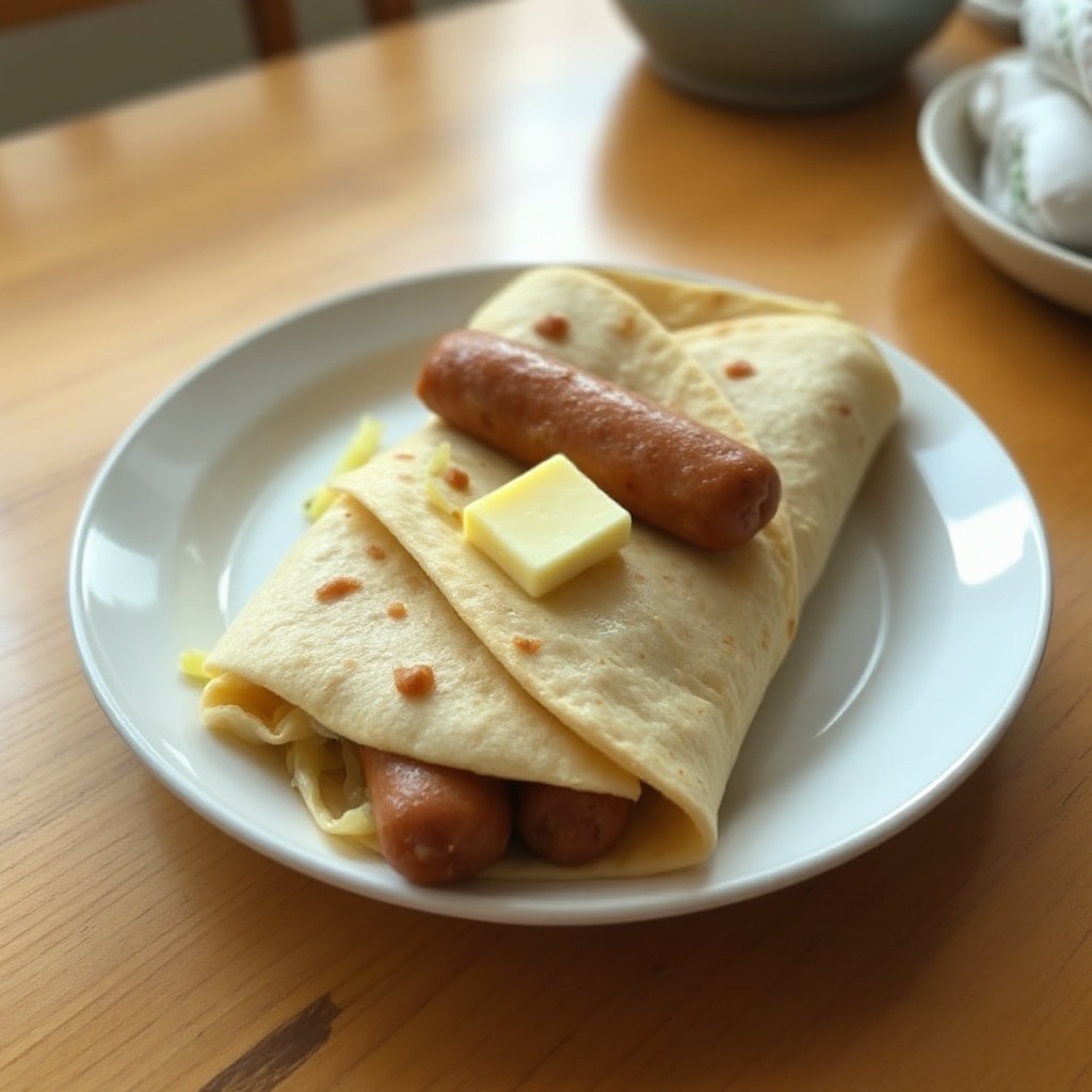 Herzhafte Wurstwickel