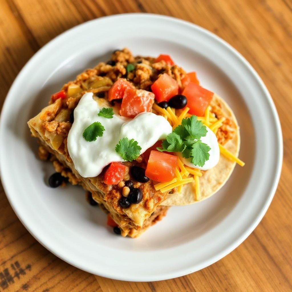 Casseruola Taco a Strati