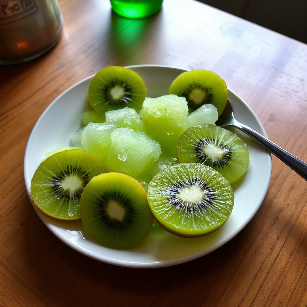 Slush di Vodka e Kiwi Rinfrescante