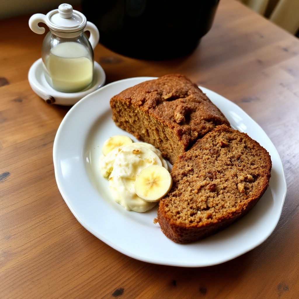 Nutty Banana Loaf