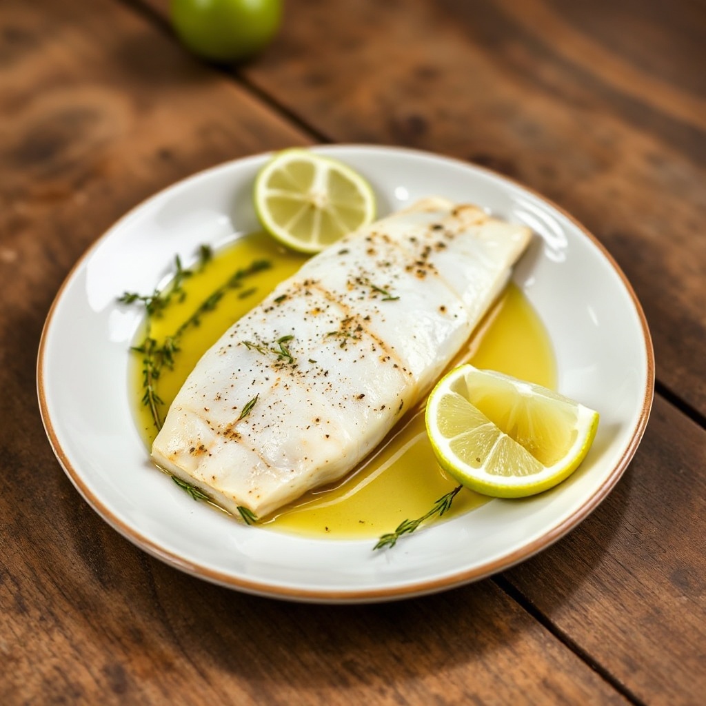 Würziger Limetten- und Kräuterforelle