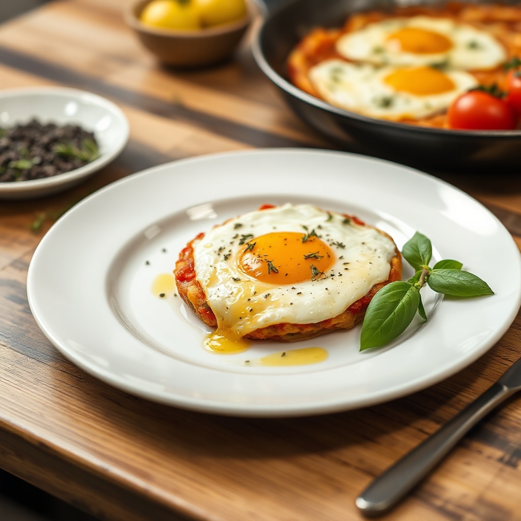 Tomato and Herb Egg Skillet