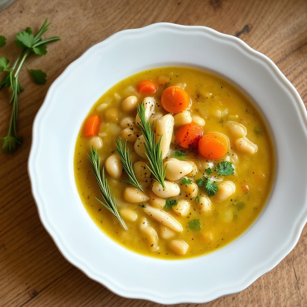 Creamy Cannellini and Herb Soup