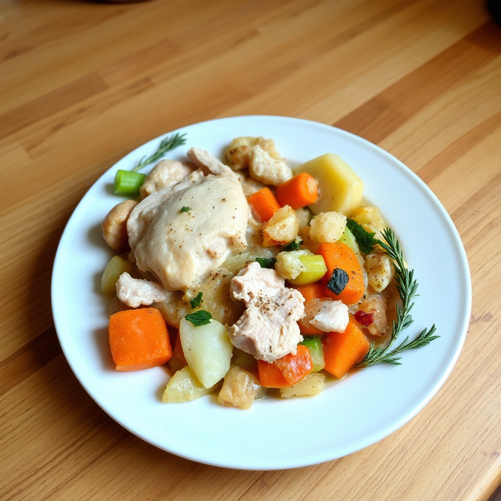 Savory Turkey and Vegetable Pie