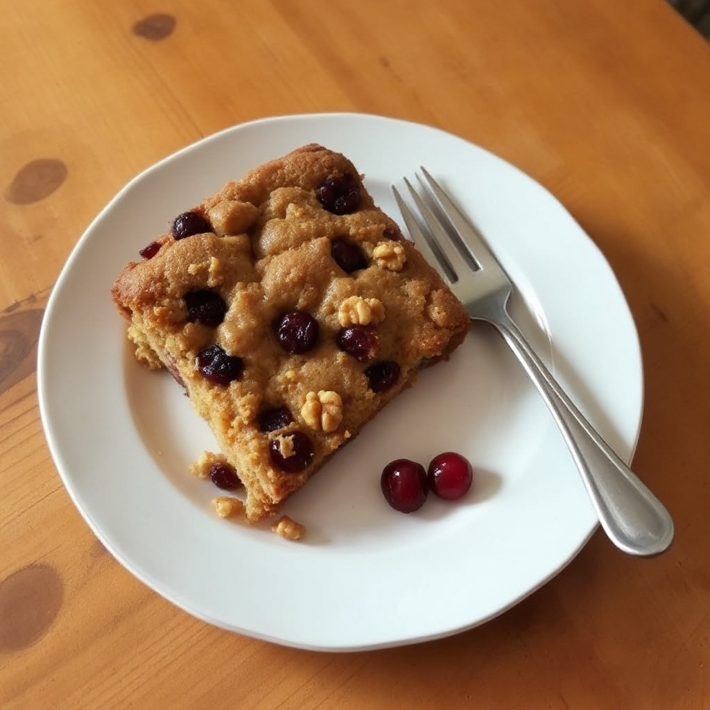 Torta di Mirtilli e Noci