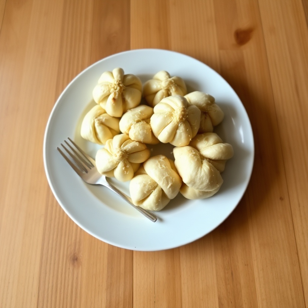 Garlic Parmesan Knots