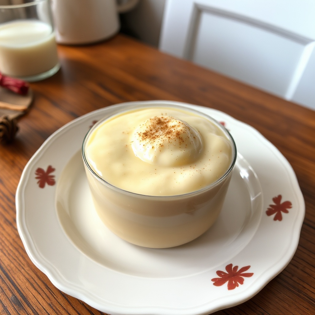 Creamy Vanilla Spice Holiday Drink