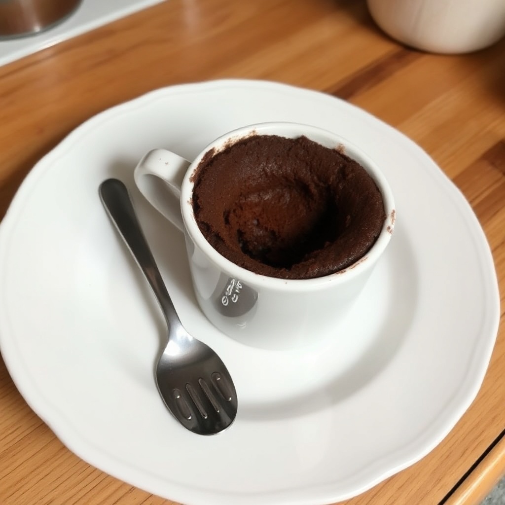 Single-Serve Chocolate Mug Cake