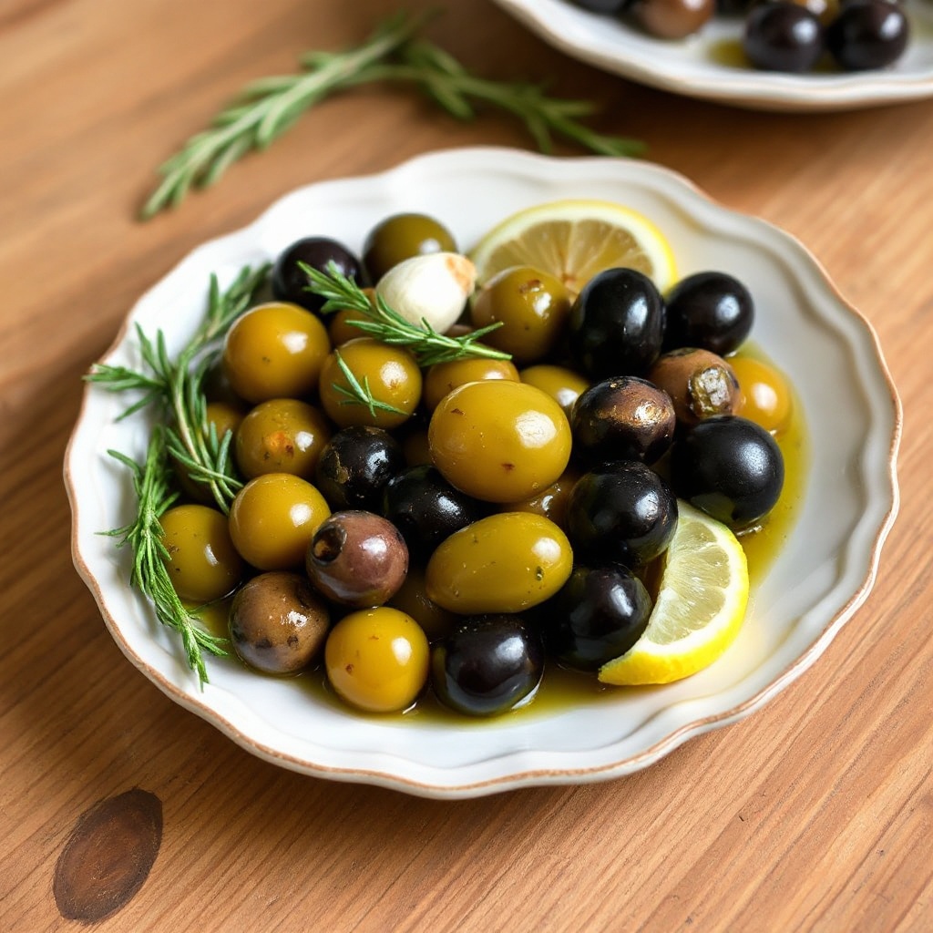 Olive Marinate Infuse con Erbe