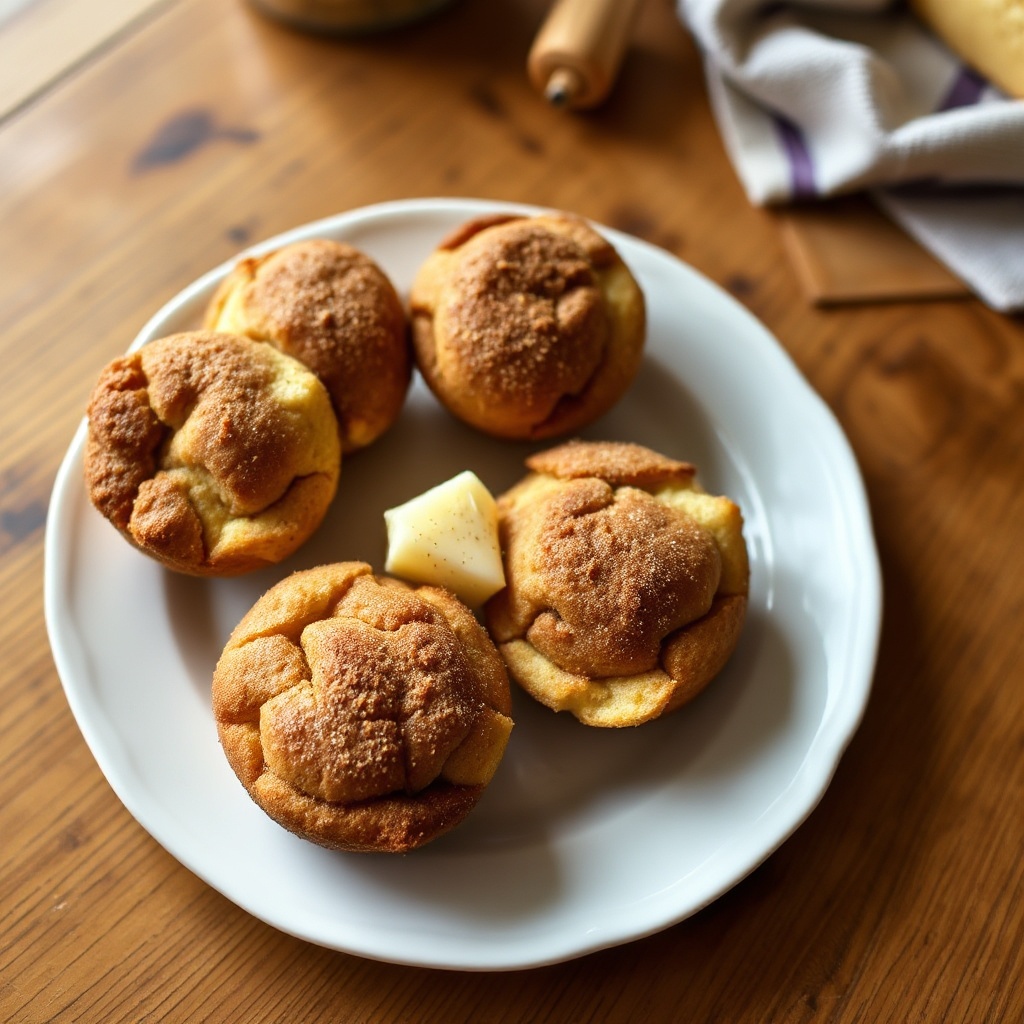 Irresistibili Muffin Sfilacciati con Zucchero e Cannella