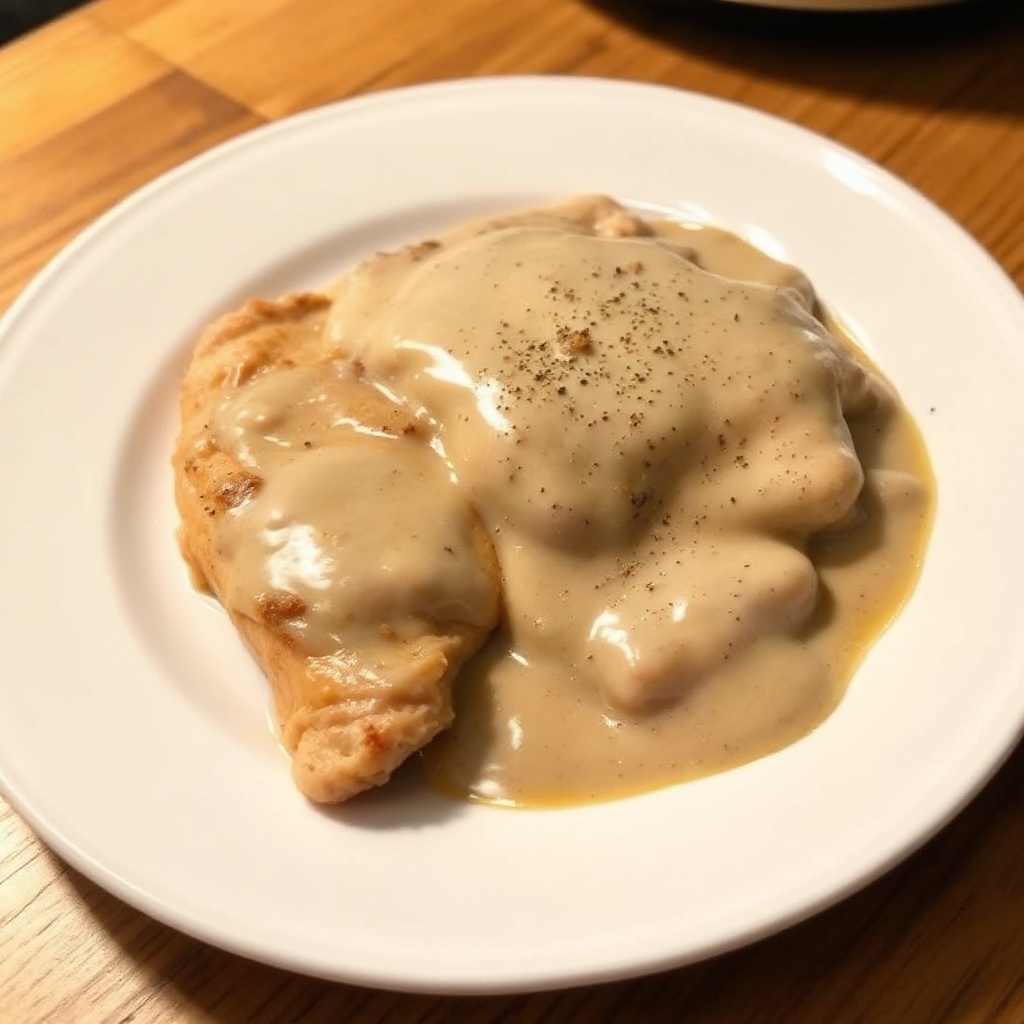 Pollo Savory in Pentola a Pressione con Salsa Cremosa