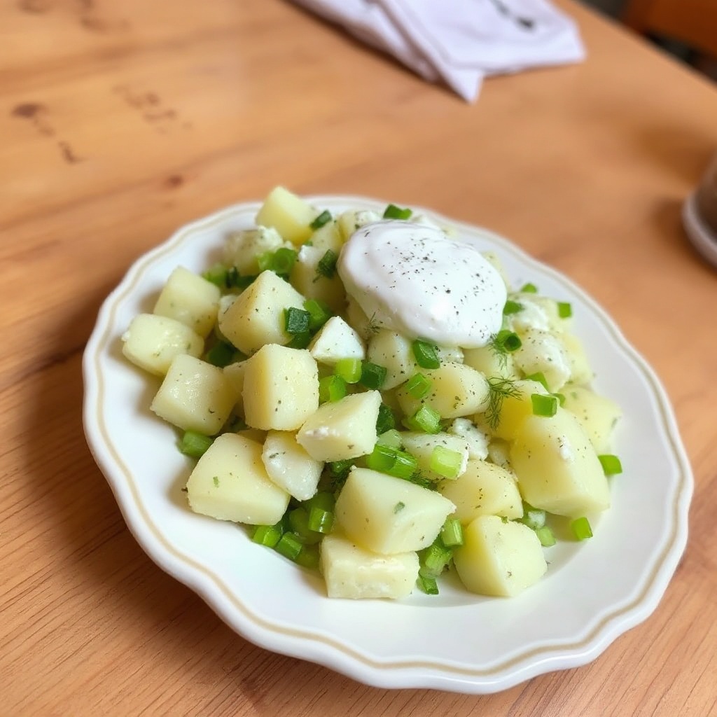 Insalata di Patate Cremosa alle Erbe