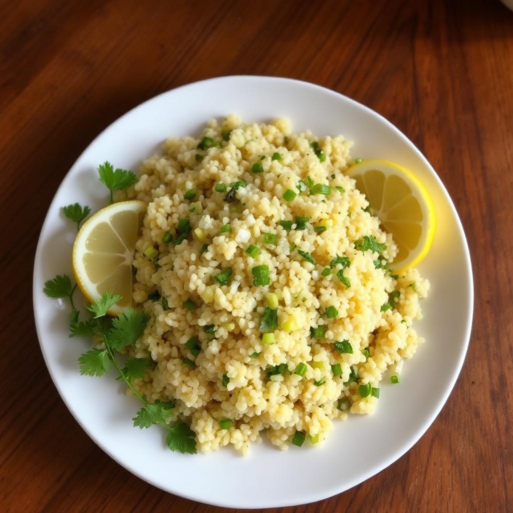 Zesty Lemon Herb Couscous