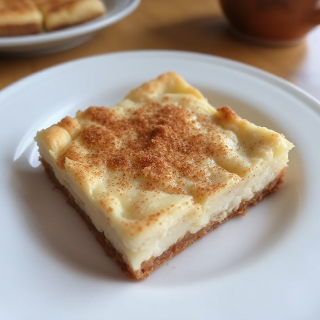 Cinnamon Sugar Cheesecake Bars