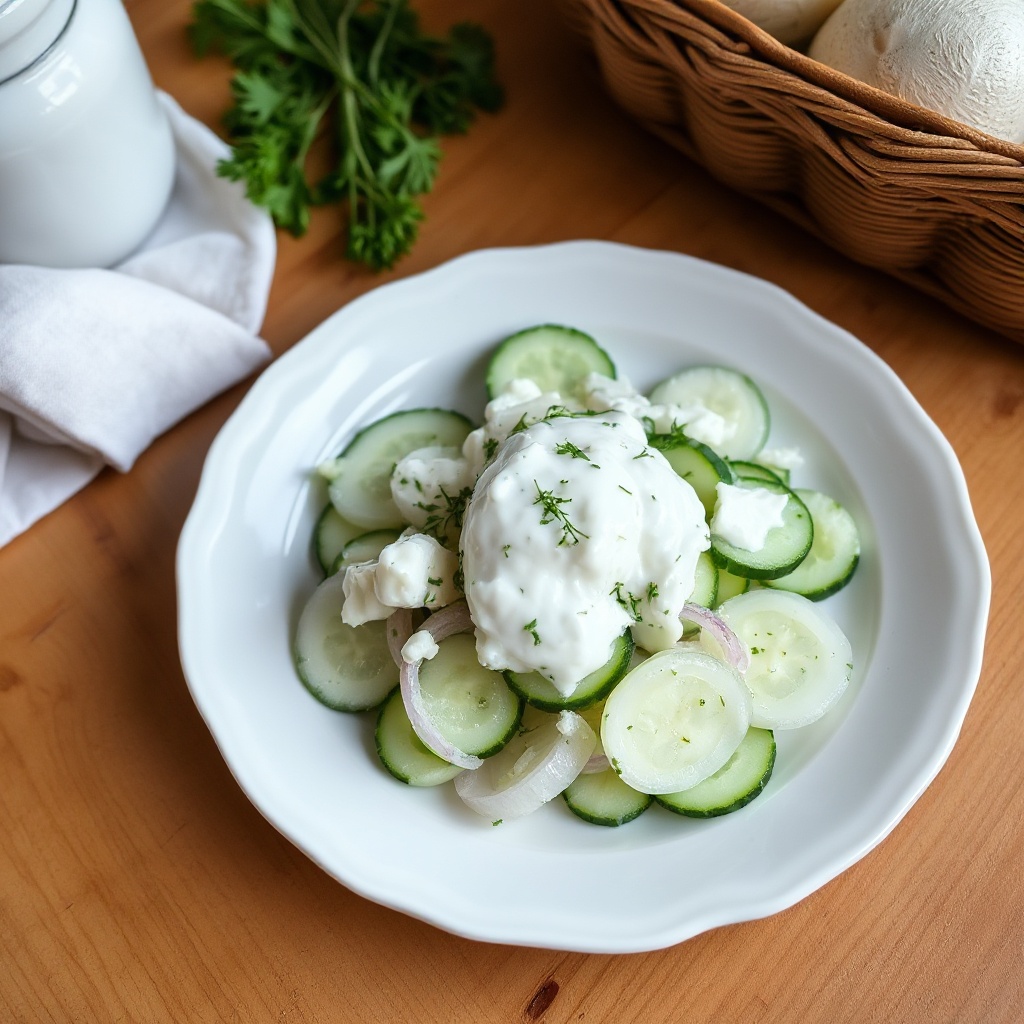 Insalata di Cetrioli Nordica Rinfrescante