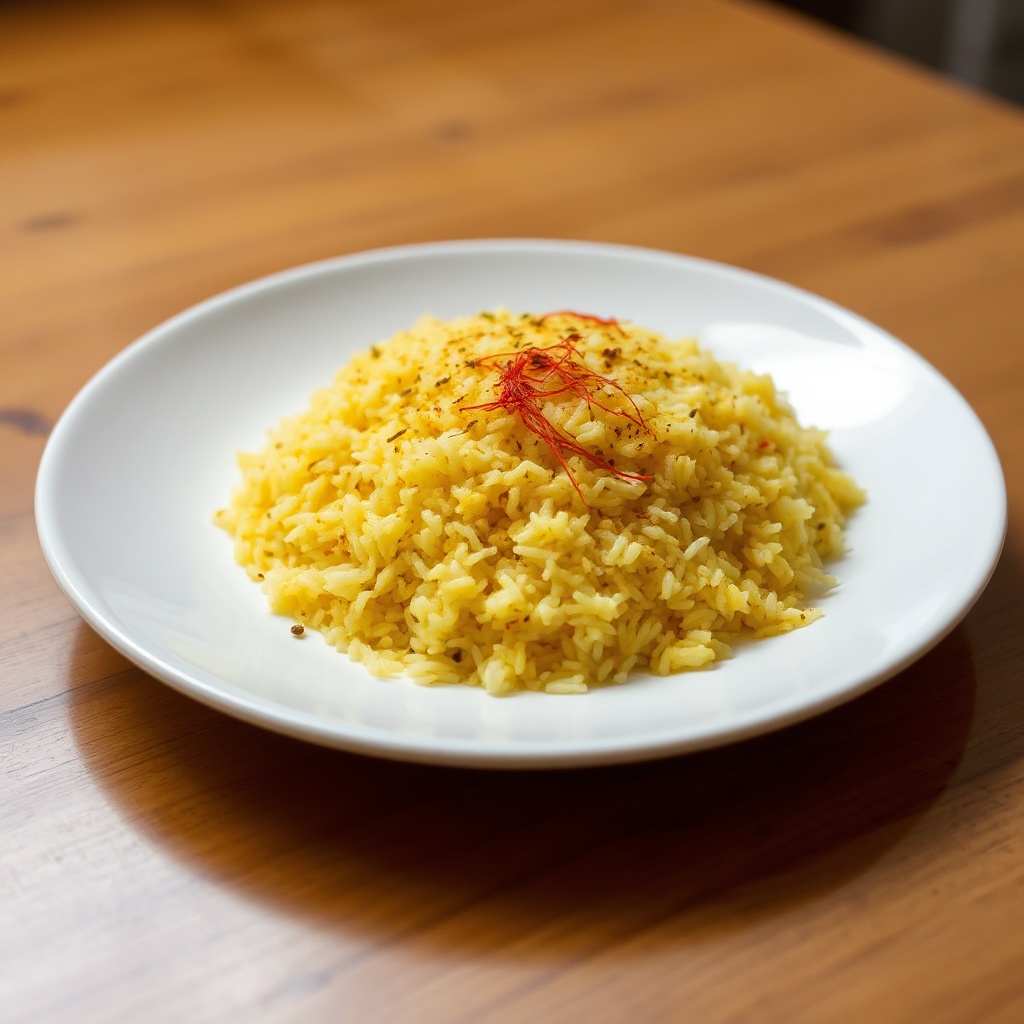 Golden Saffron Rice Blend