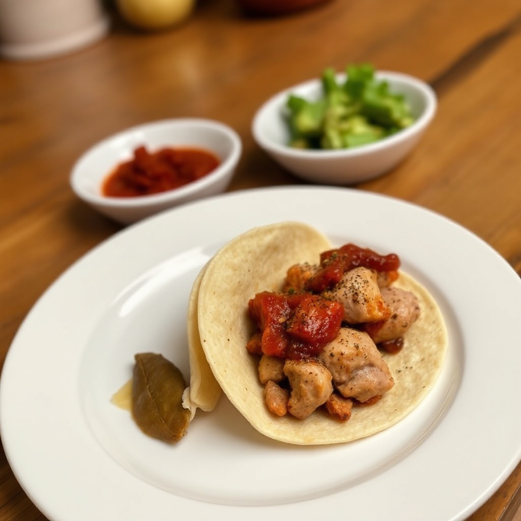 Tacos di Maiale Speziati in Pentola Lenta