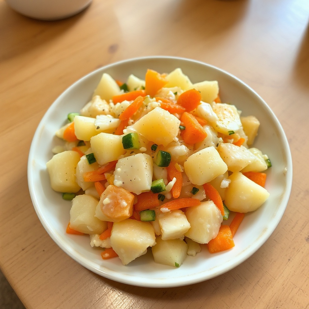 Cremiger japanischer Kartoffelsalat