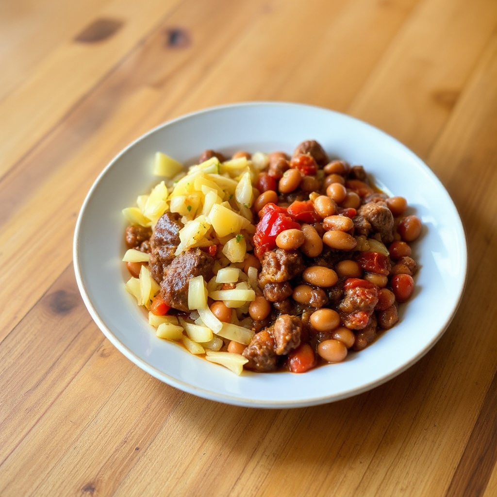 Slow Cooker Beef and Bean Chili