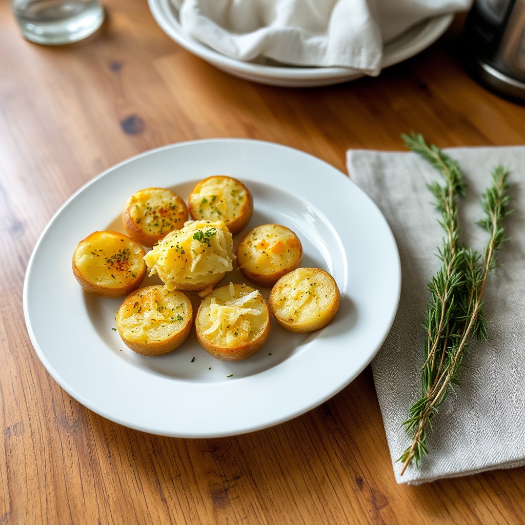 Bocconcini di Patate con Formaggio e Erbe