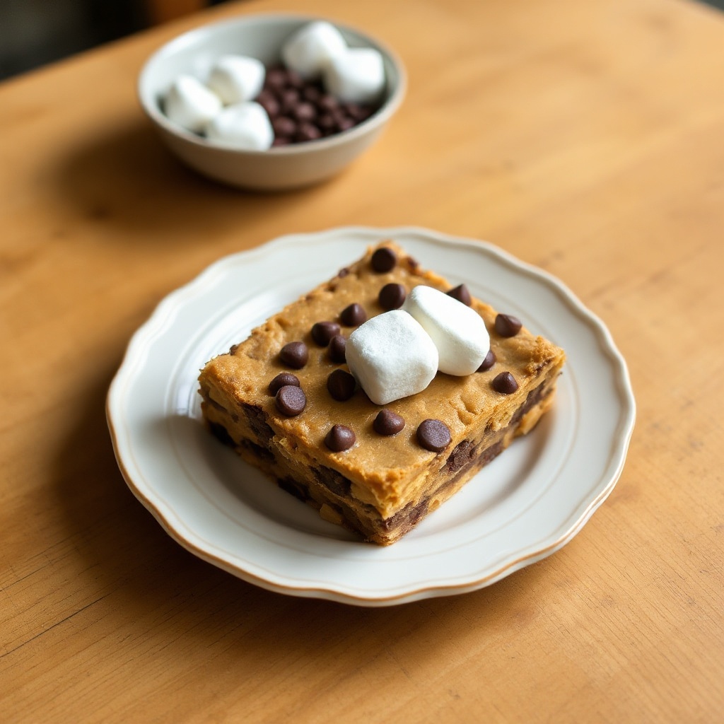 Chocolate Peanut Butter Marshmallow Squares