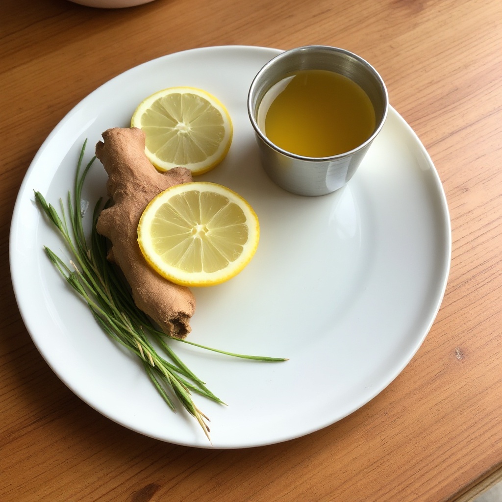 Zesty Ginger-Lemongrass Infusion