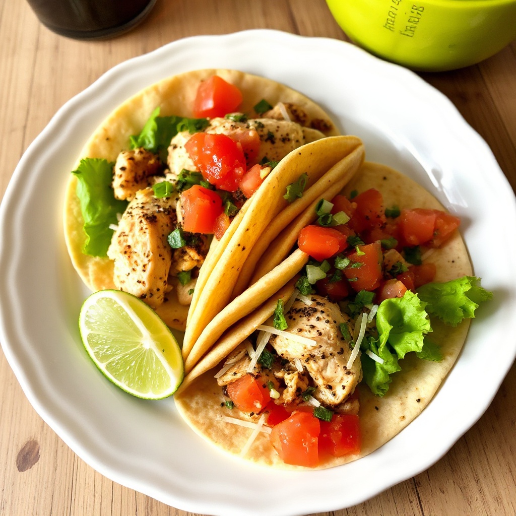 Zesty Lime Chicken Tacos
