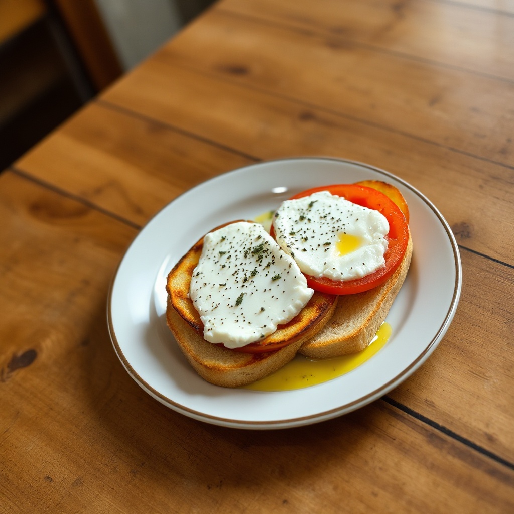 Mediterraner Gegrillter Käse Genuss