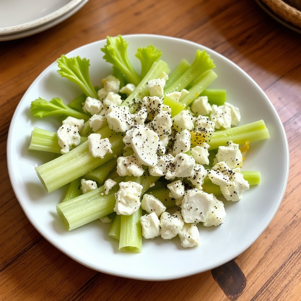 Crunchy Celery and Gorgonzola Salad