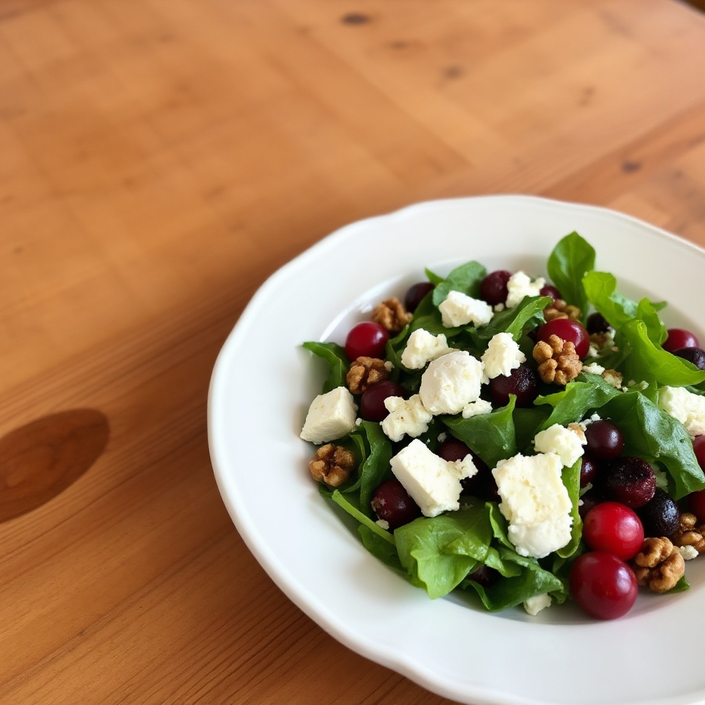 Insalata Deliziosa di Mirtilli e Noci