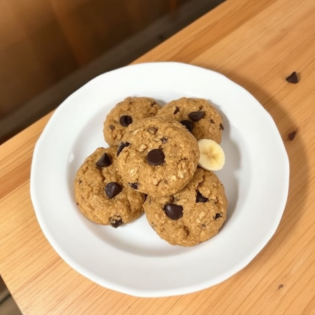 Banana Oatmeal Delight Cookies