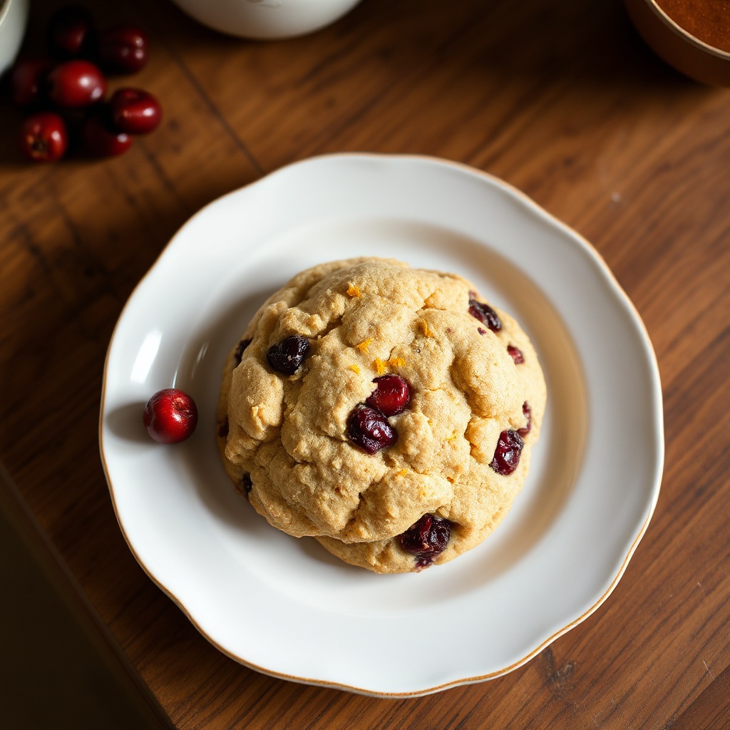 Cranberry Orange Bliss Cookies