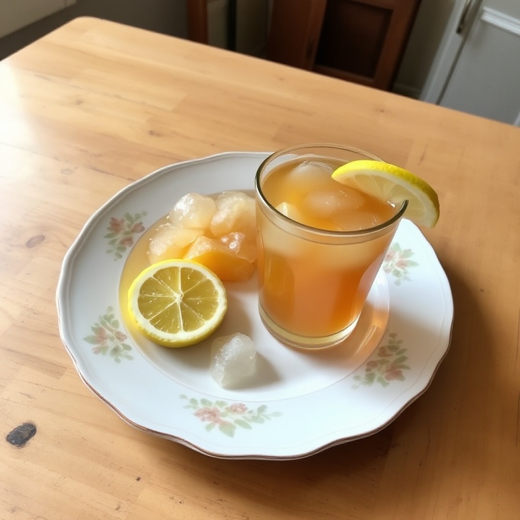 Peachy Lemon Iced Tea