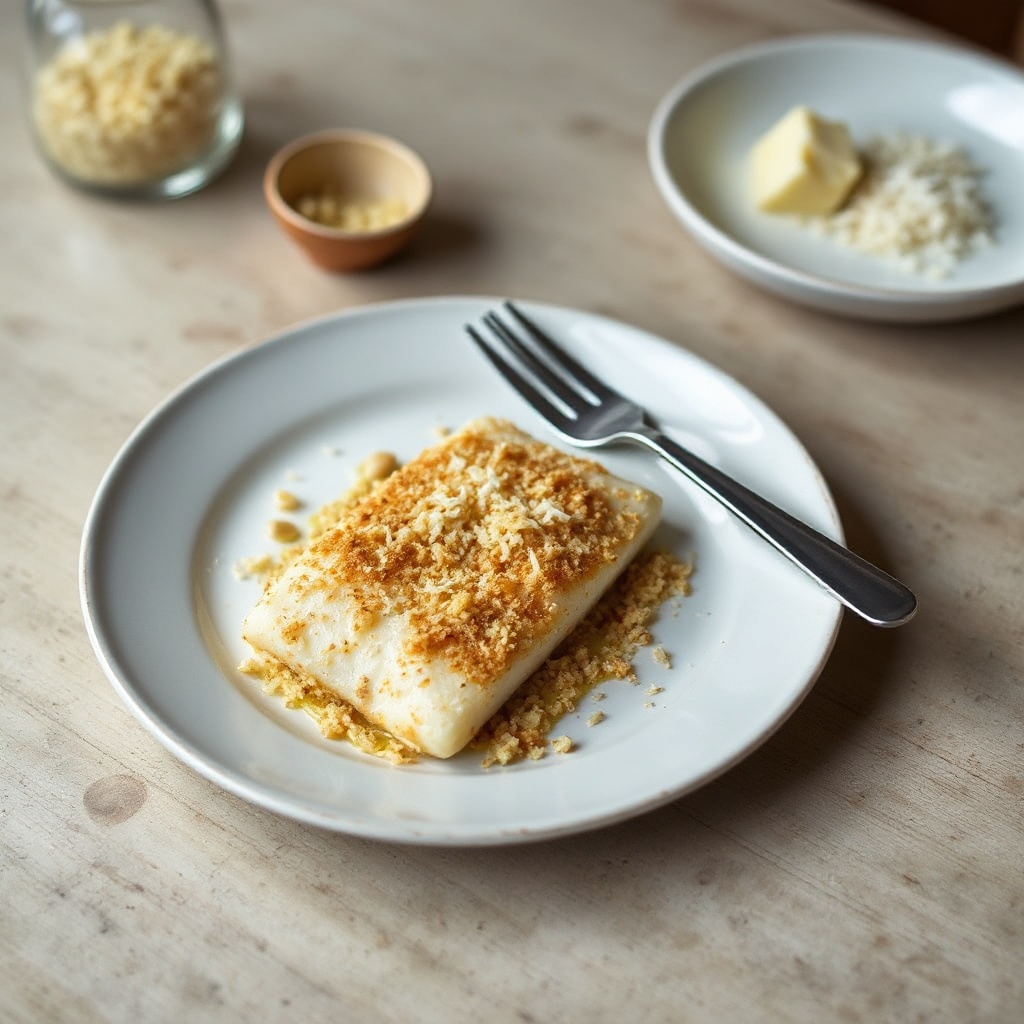 Crispy Coconut Macadamia Halibut