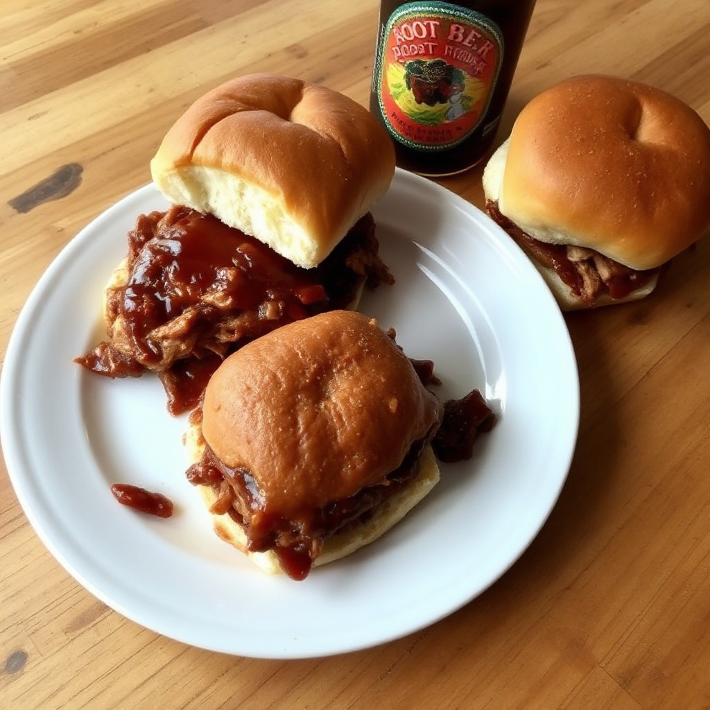 Slow Cooker BBQ Pulled Pork Sliders