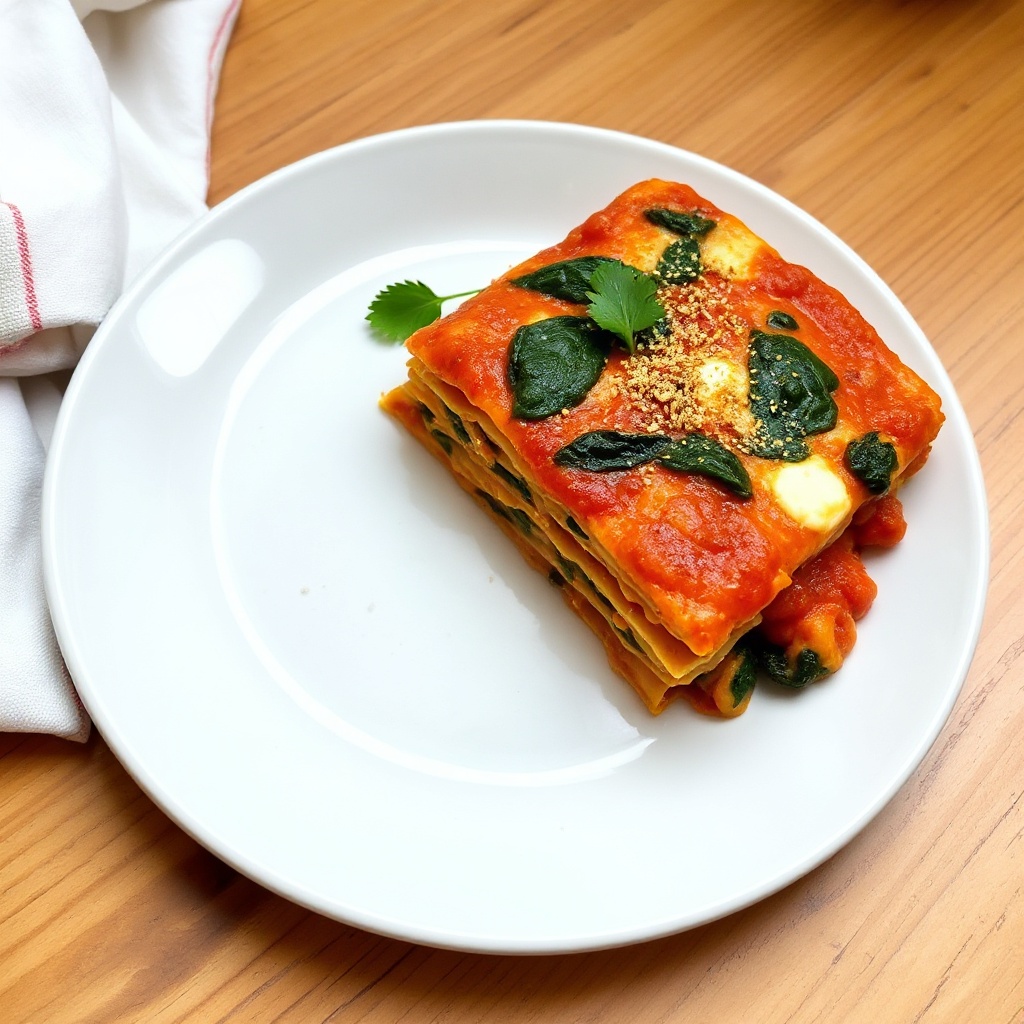 Lasagna Vegana Cremosa di Carote