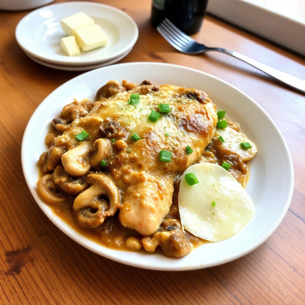 Cottura di Pollo Marsala Salato