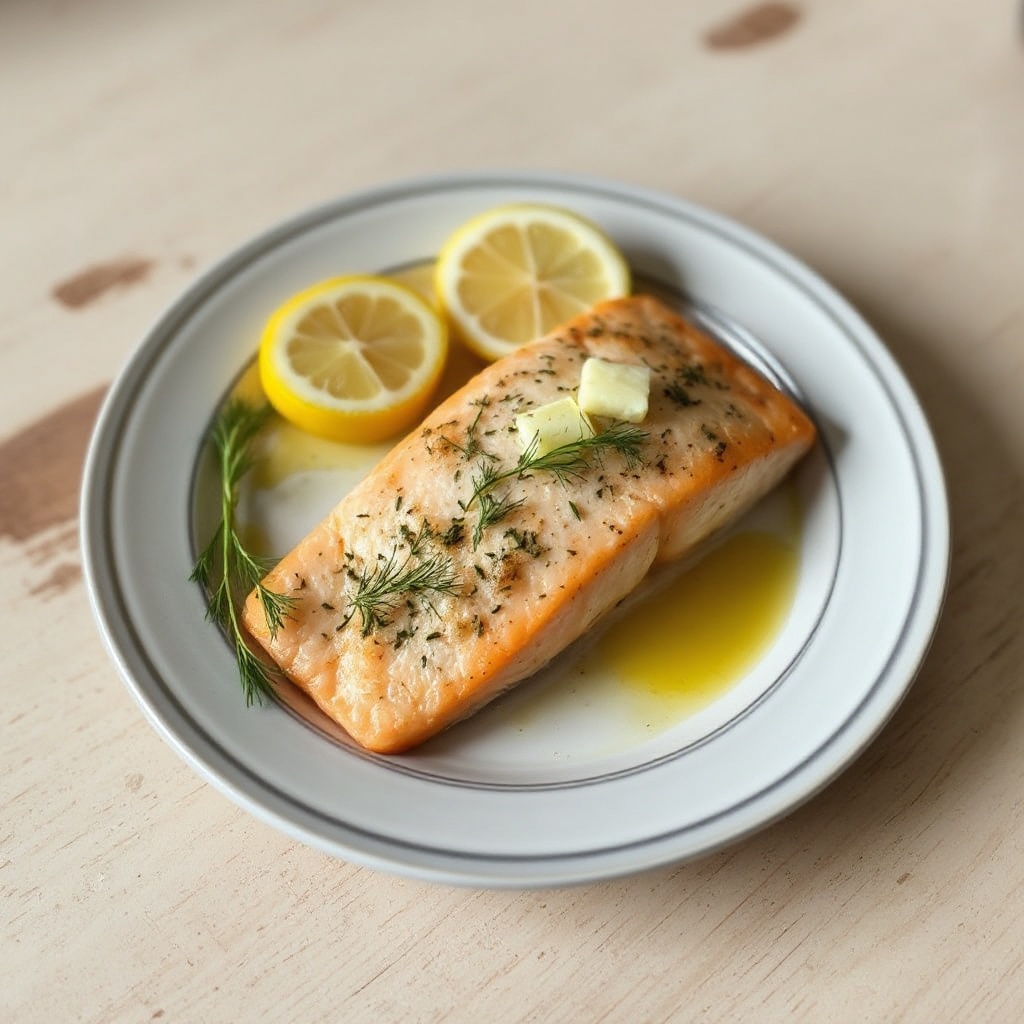 Salmone al Forno con Erbe Aromatiche