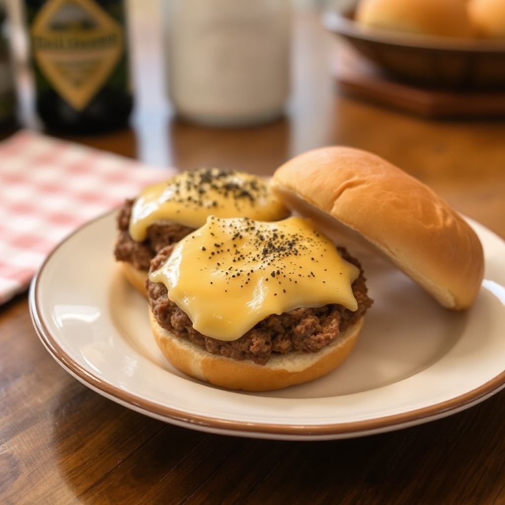 Hamburger Ripieni di Formaggio