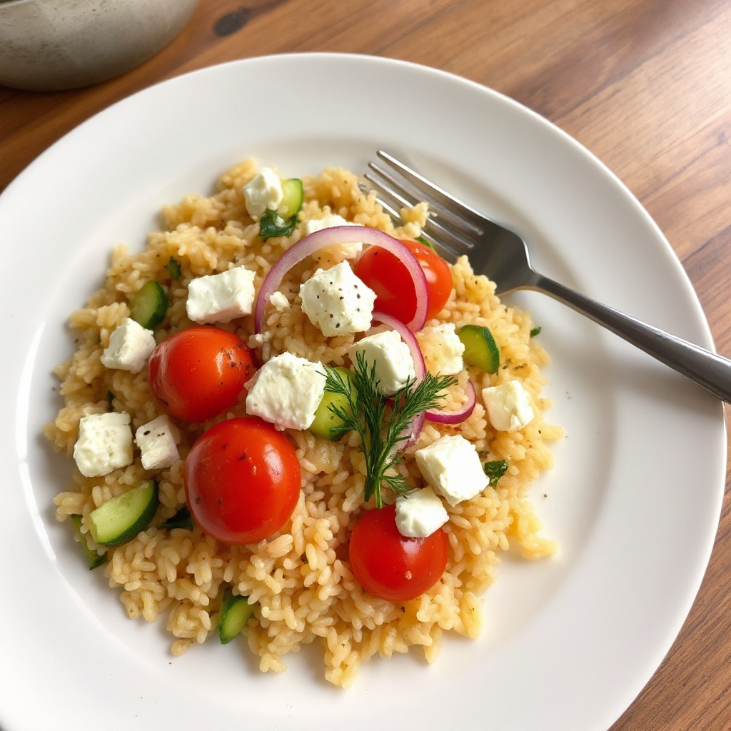 Mediterrane Orzo Freude
