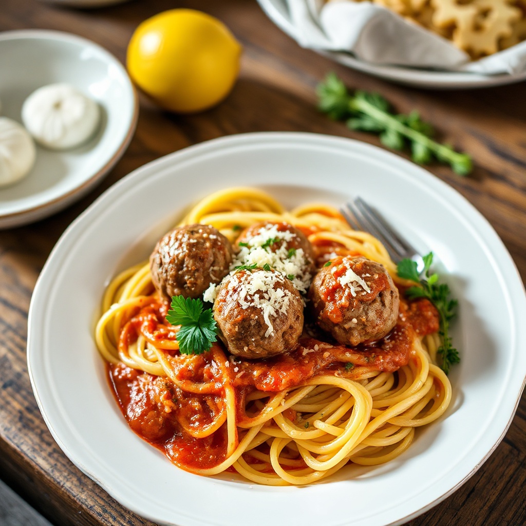 Zesty Lemon Herb Meatballs