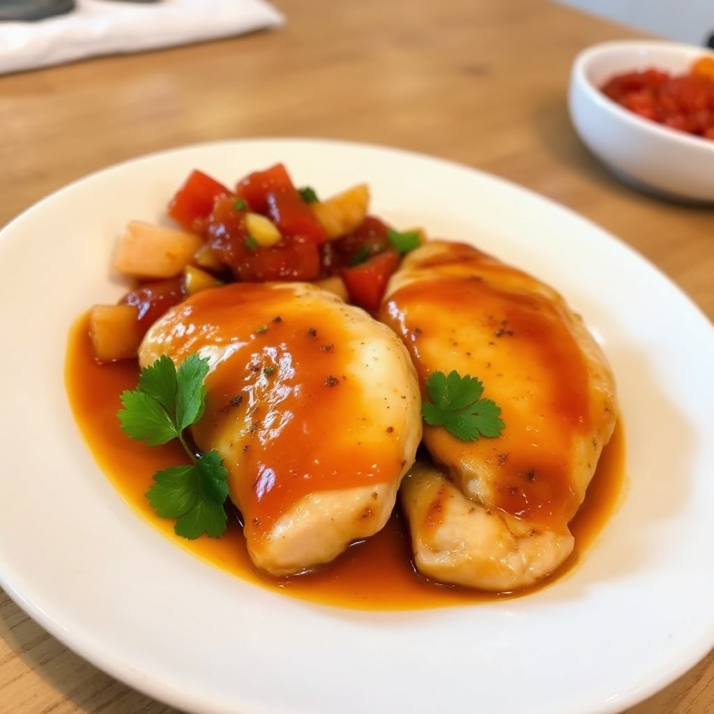 Petti di Pollo Glassa Agra