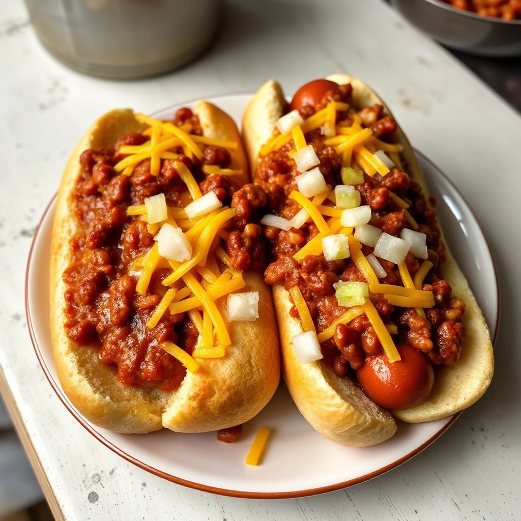 Hot Dog Chili Formaggi Carichi