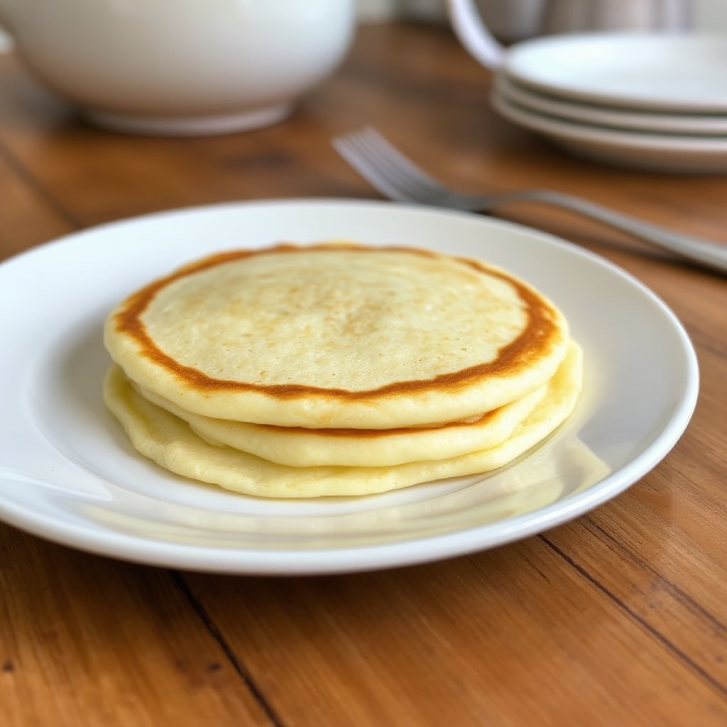 Fluffige Eierfreie Pfannkuchen
