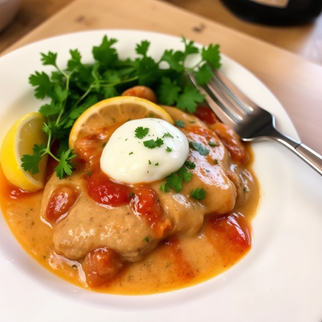 Creamy Herb Diane Sauce