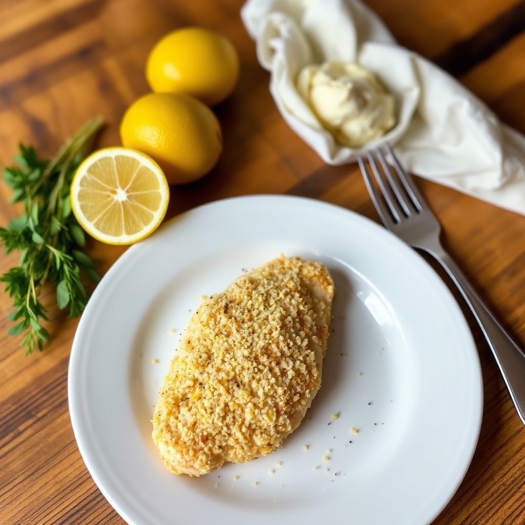 Pollo con Crosta di Parmigiano e Limone
