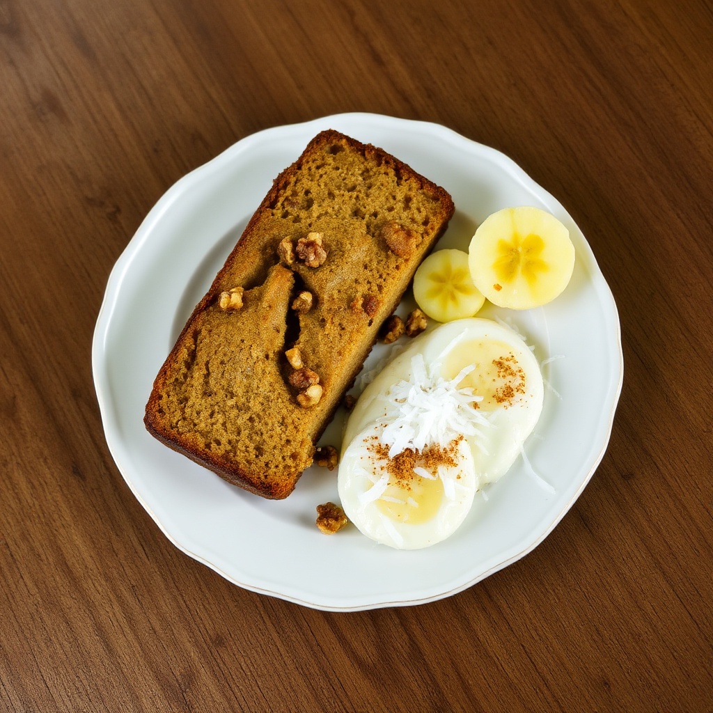 Tropisches Paradies Bananenbrot