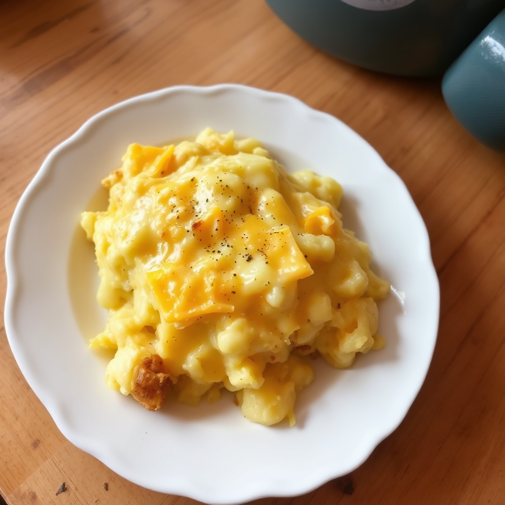 Cremiger Käse-Kartoffel-Auflauf